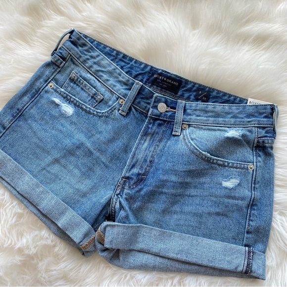 Lucky Brand Shorts Lucky Brand Boyfriend Denim Shorts Poshmark